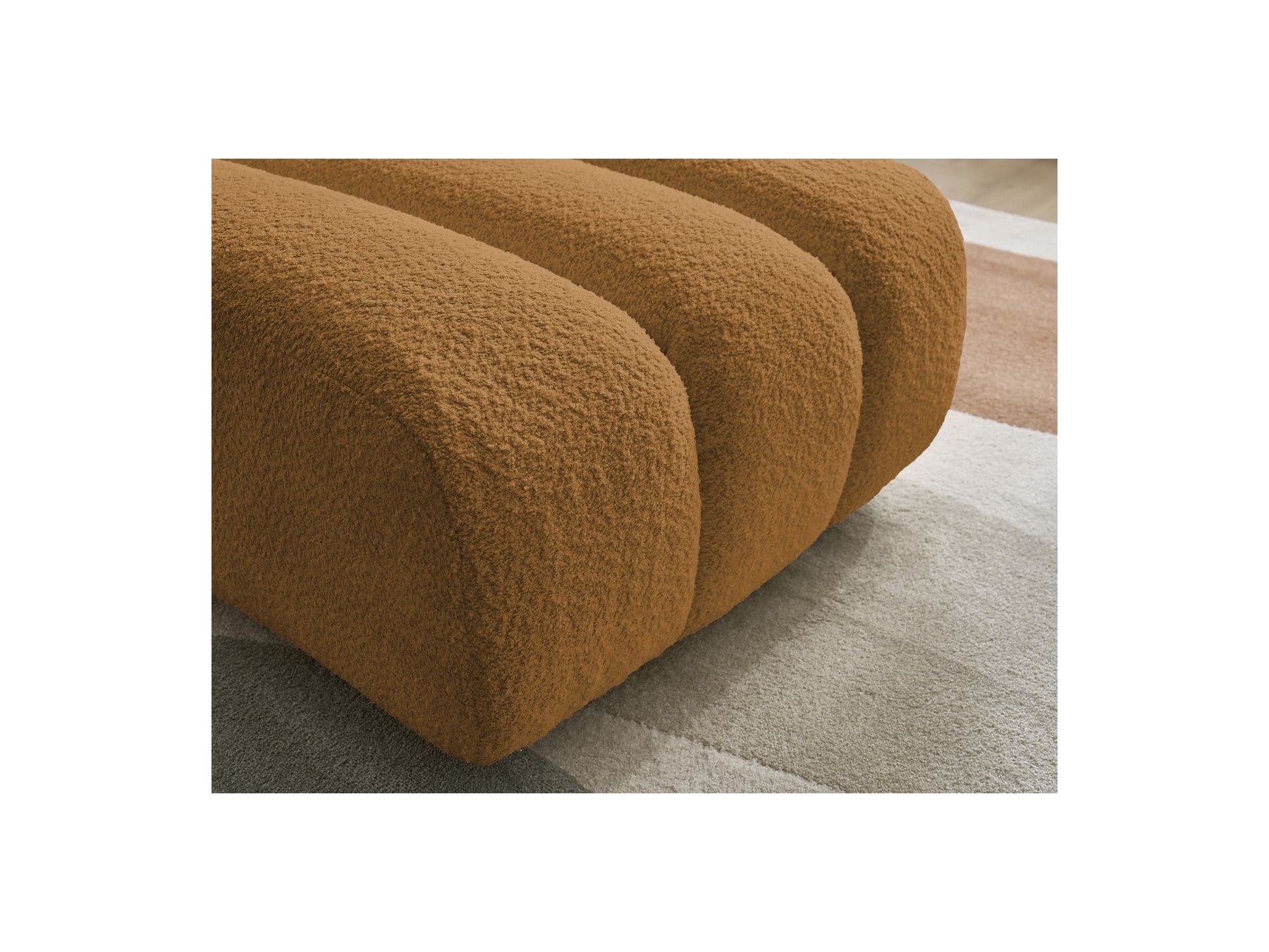Talia - Pouf - Tissu Bouclette