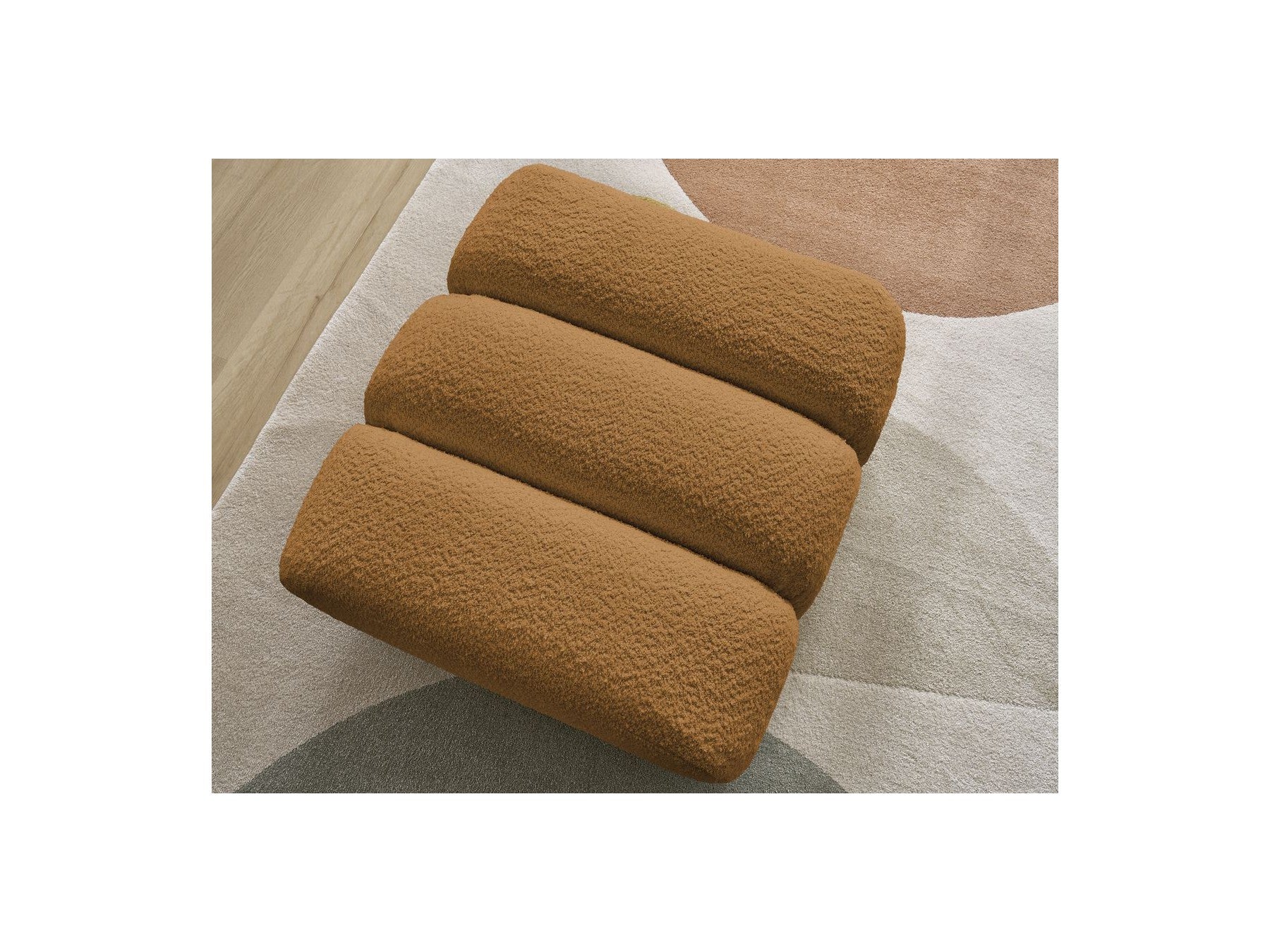 Talia - Pouf - Tissu Bouclette
