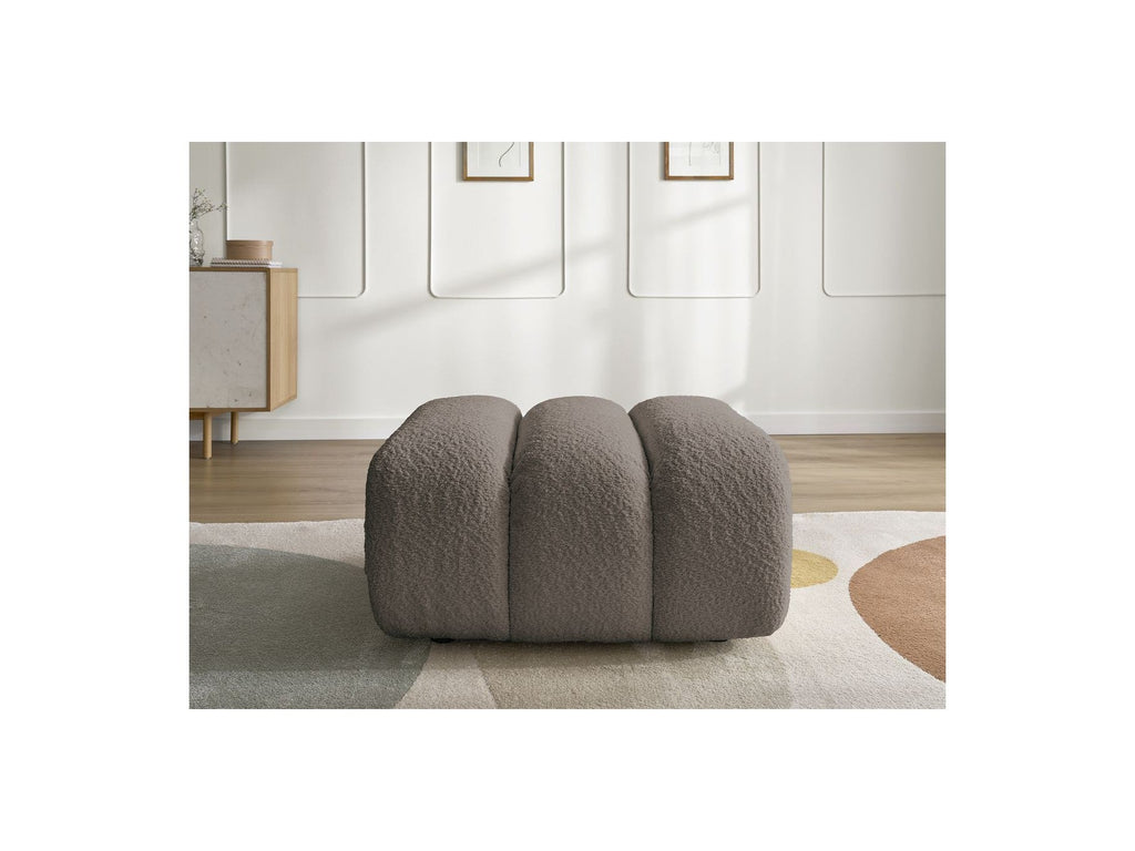 Talia - Pouf - Tissu Bouclette