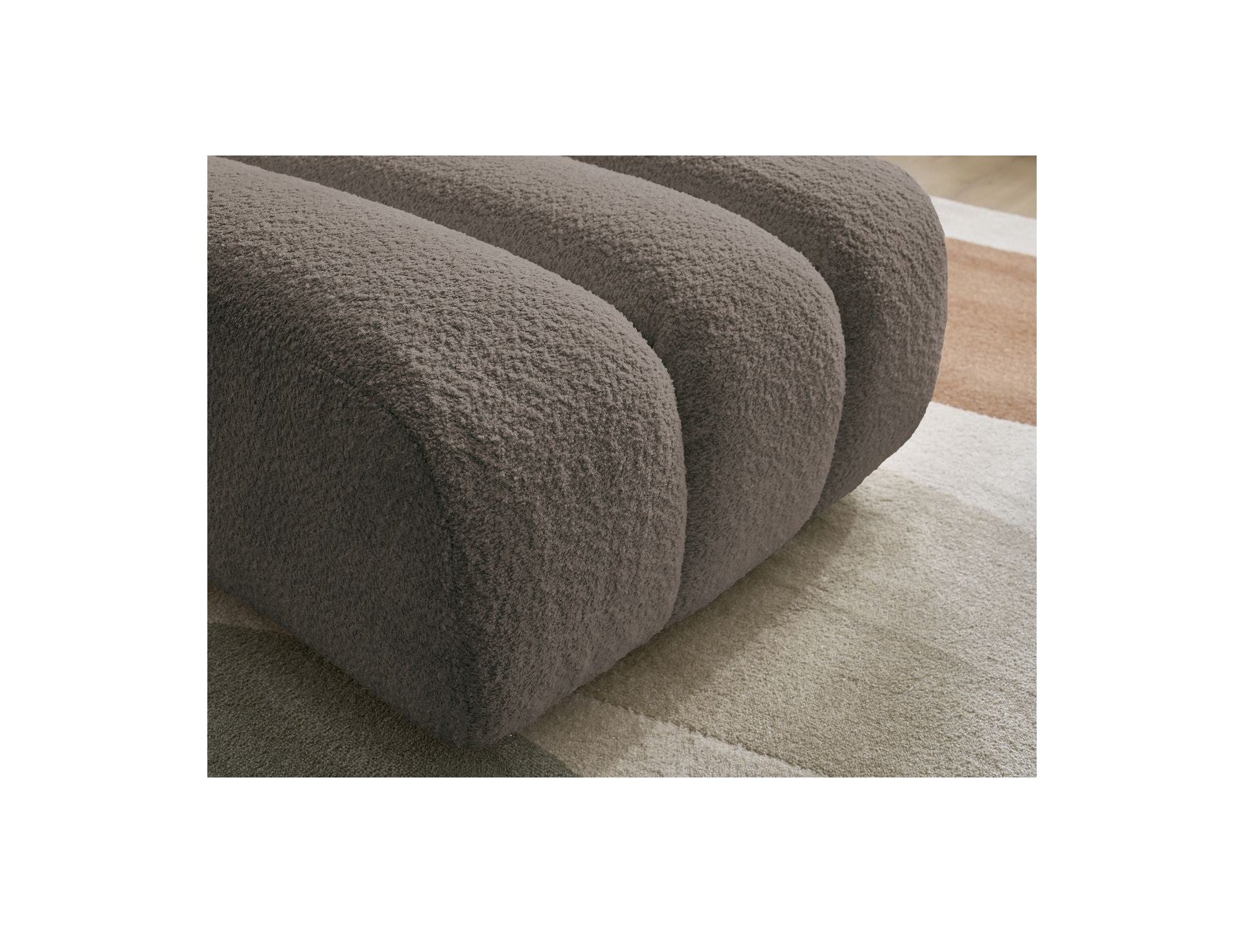 Talia - Pouf - Tissu Bouclette
