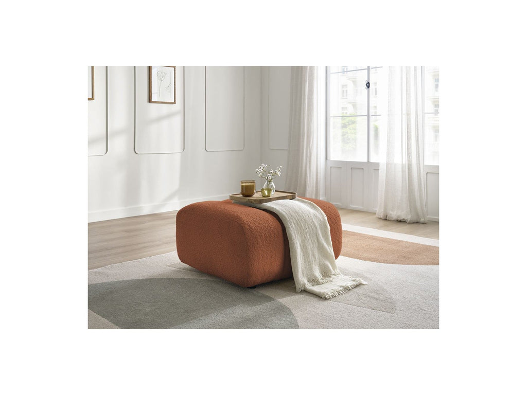Talia - Pouf - Tissu Bouclette