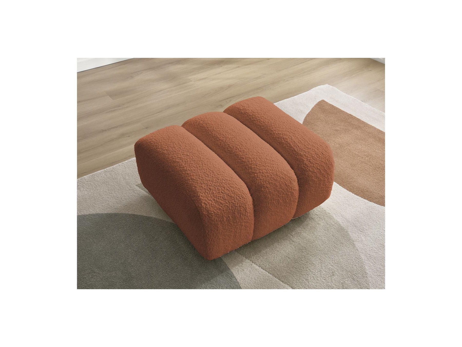 Talia - Pouf - Tissu Bouclette