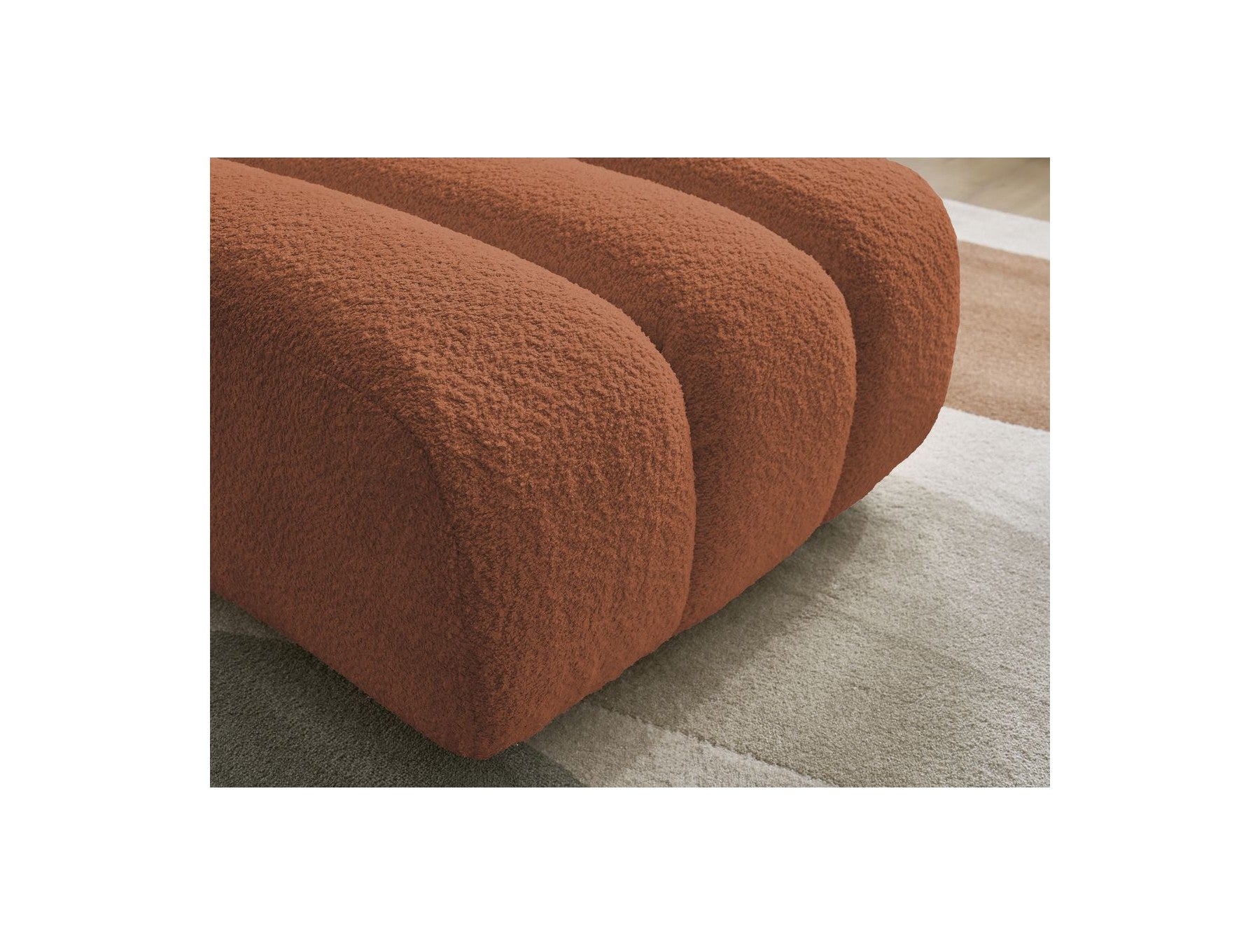 Talia - Pouf - Tissu Bouclette