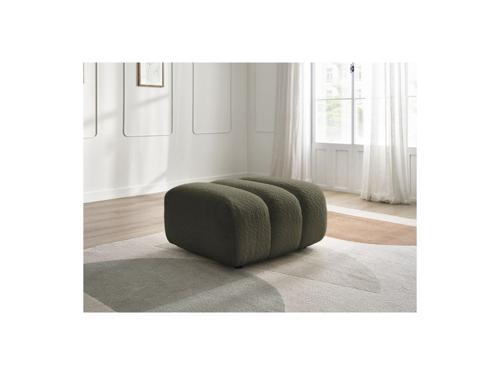 Talia - Pouf - Tissu Bouclette