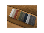 Talia - Canapé D'Angle Fixe - Tissu Bouclette - Angle Droit