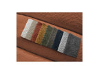 Talia - Canapé D'Angle Fixe - Tissu Bouclette - Angle Droit