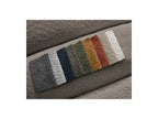 Talia - Canapé D'Angle Fixe - Tissu Bouclette - Angle Gauche