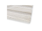 Shylo - Tapis Poils Ras - Motif Géométrique - Beige