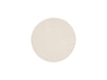 Ondelia - Tapis Rond Poils Ras - Motif Géométrique - Crème
