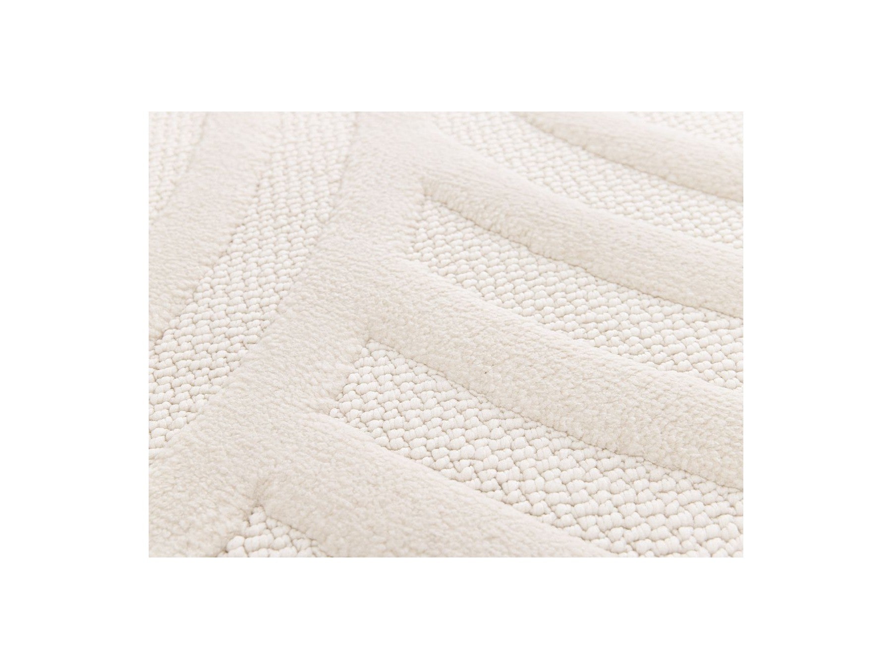 Josie - Tapis Poils Ras - Motif Abstrait - Beige
