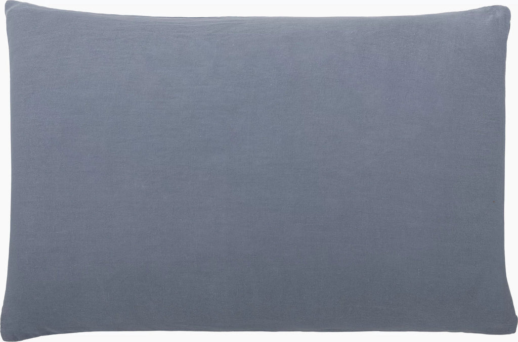 Taie D'Oreiller 100% Lin - Gris
