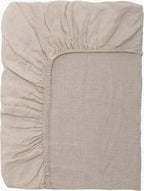 Drap Housse 100% Lin - Crème