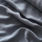 Housse De Couette 100% Lin - Gris Bleu