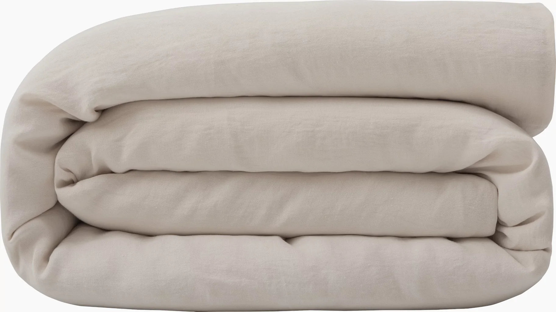Housse De Couette 100% Lin - Crème