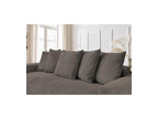 Voltaire - Canapé Droit Fixe 3 Places - Velours Côtelé