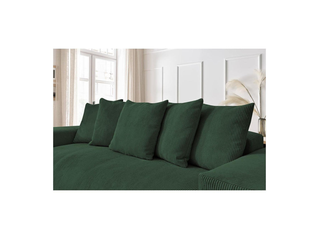 Voltaire - Canapé Droit Fixe 3 Places - Velours Côtelé