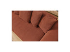 Voltaire - Canapé Droit Fixe 3 Places - Velours Côtelé