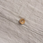 Housse De Couette 100% Lin - Crème