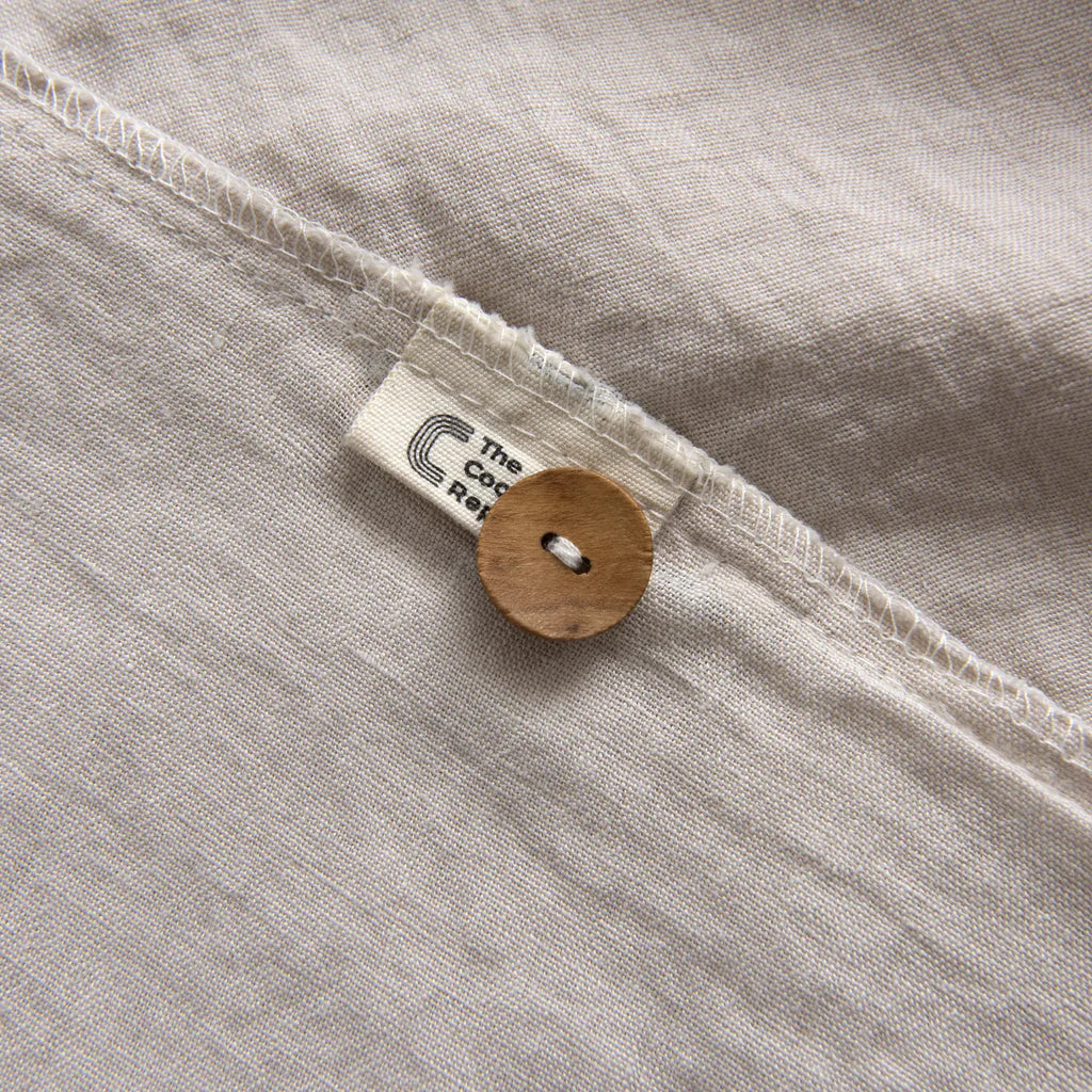 Housse De Couette 100% Lin - Crème