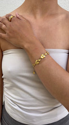 Bracelet Hammered