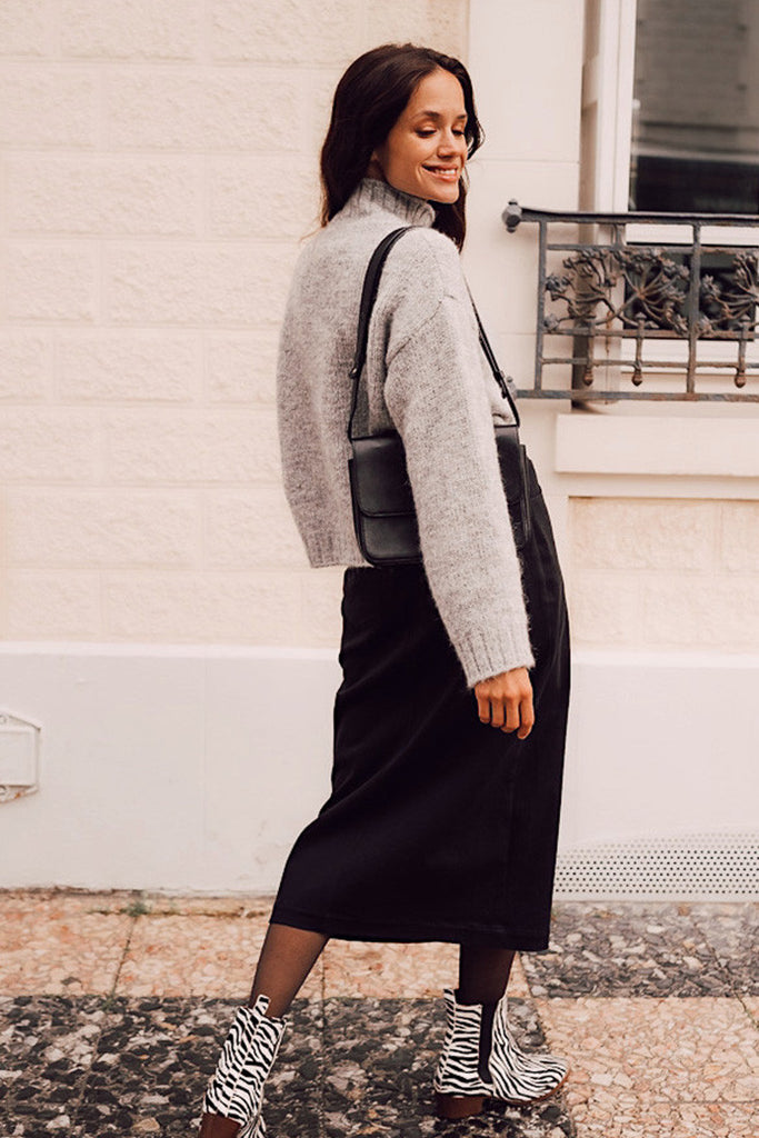 Jupe Stella Gabardine Noir