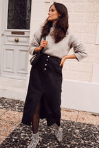 Jupe Stella Gabardine Noir