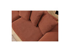 Voltaire - Canapé Droit Fixe 4 Places - Velours Côtelé