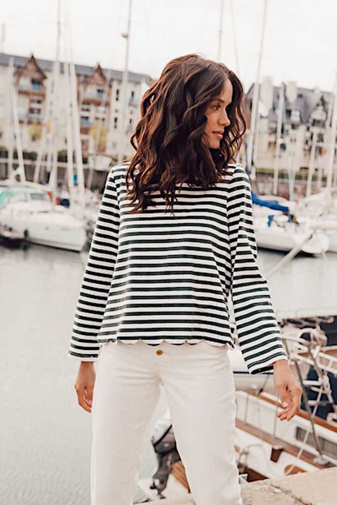 Blouse Isa Marinière Forêt