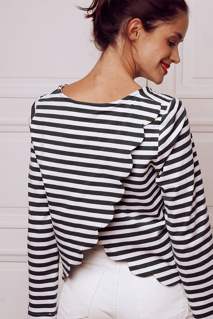 Blouse Isa Marinière Forêt