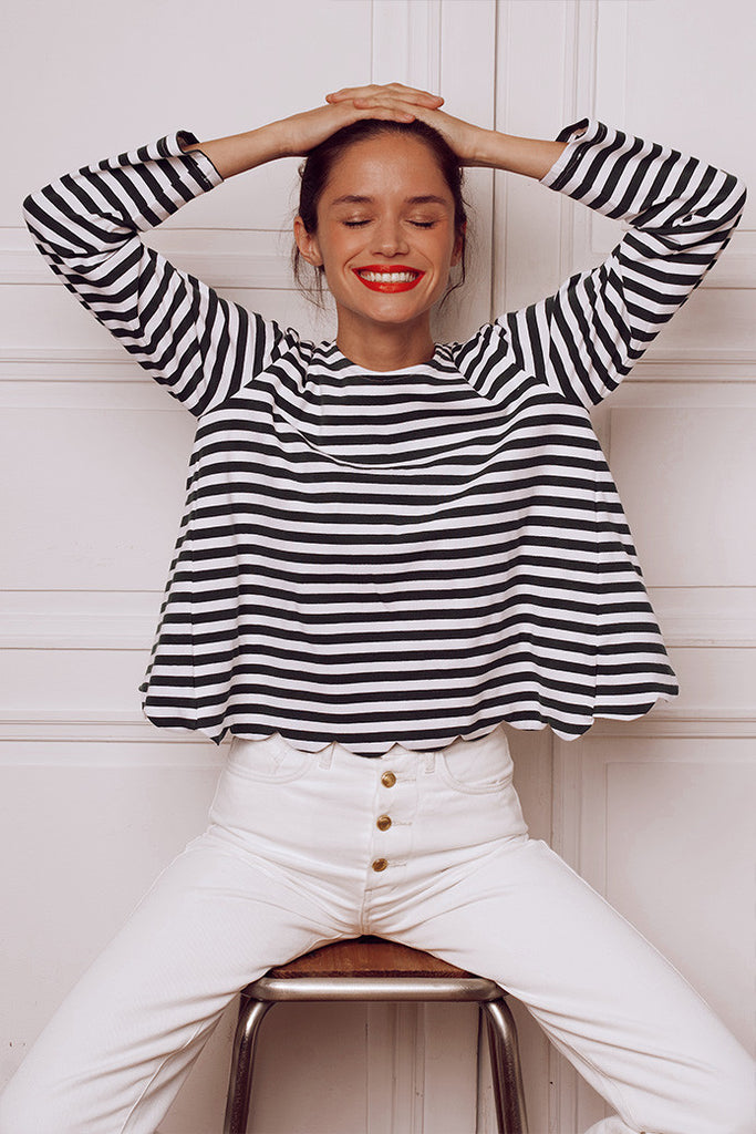 Blouse Isa Marinière Forêt