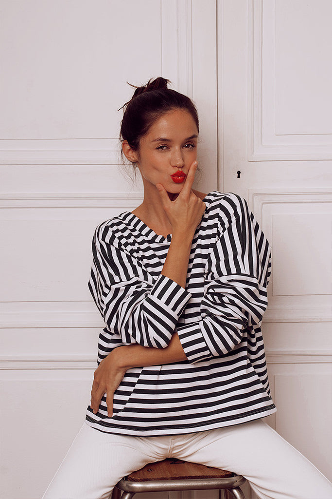 Blouse Owen Marinière Forêt