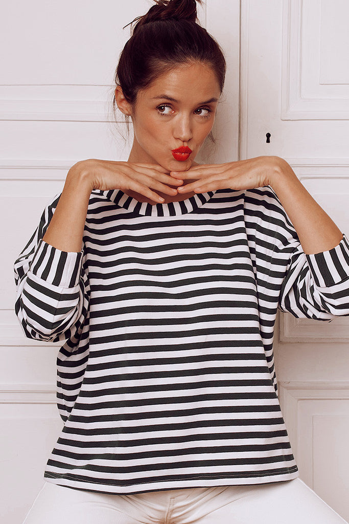 Blouse Owen Marinière Forêt