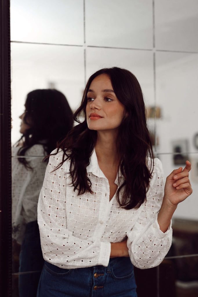 Chemise Maria Fleur Brodée