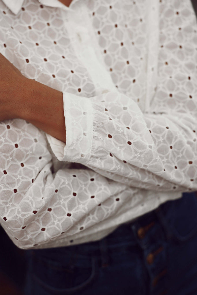 Chemise Maria Fleur Brodée