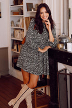 Robe Eugénie Bandana Kaki