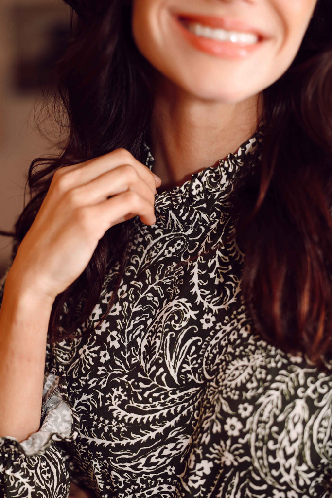 Robe Eugénie Bandana Kaki