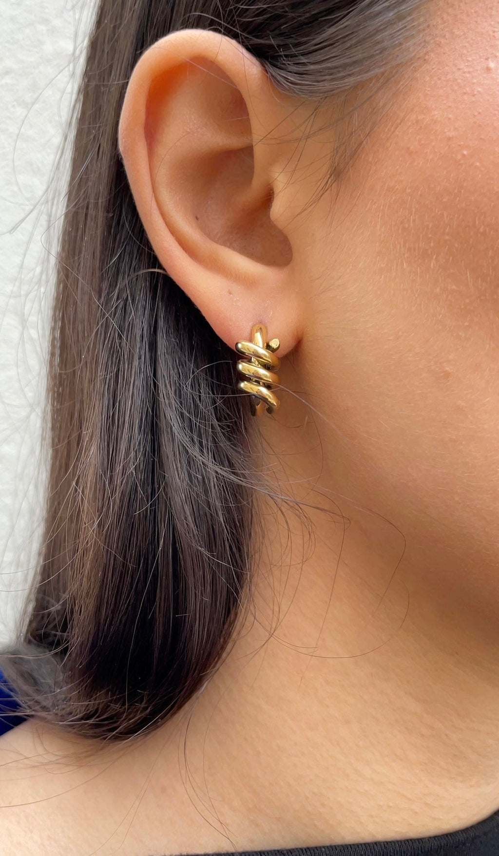 Boucles D'Oreilles Enroll
