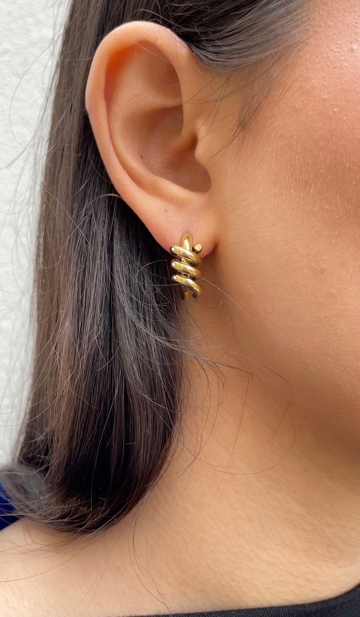Boucles D'Oreilles Enroll