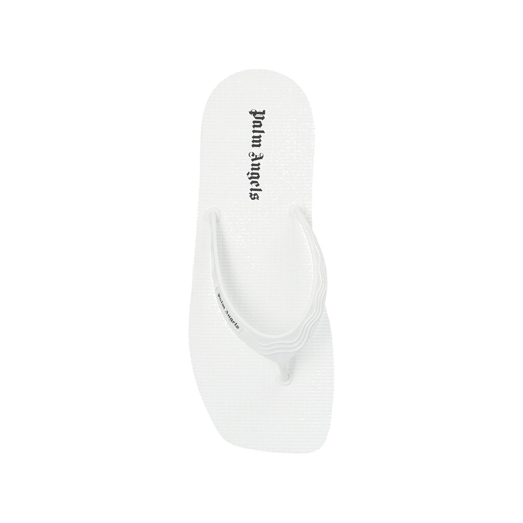 Claquettes Palm Angels Flip Flop - White - Femme