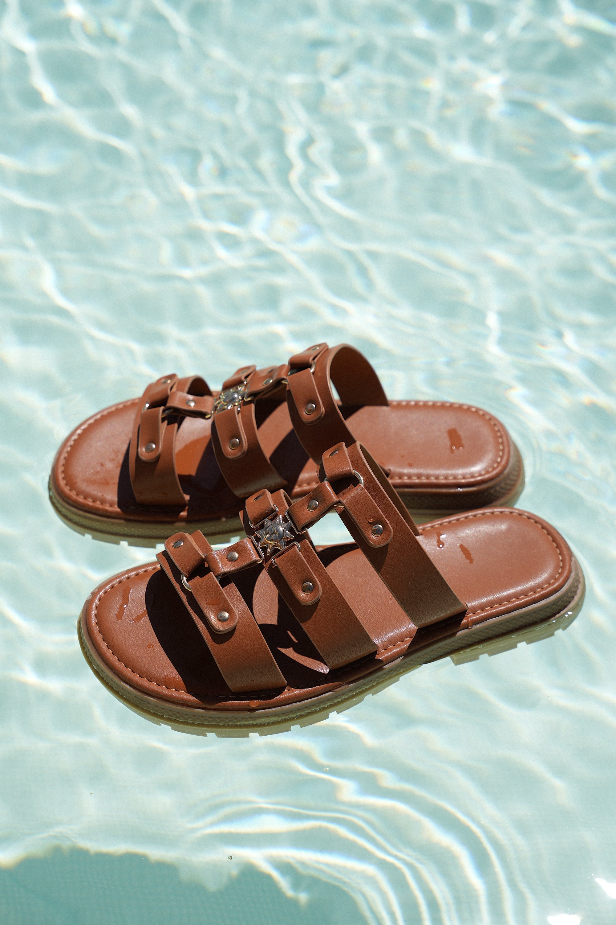 Mules Soleil Livia - Camel