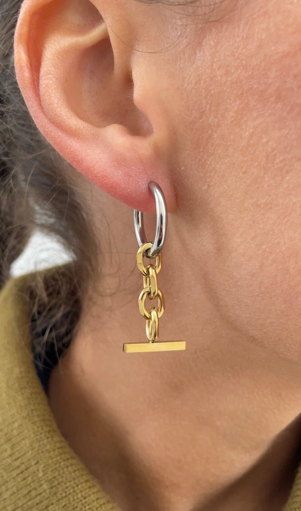 Boucles D'Oreilles Asymmetric