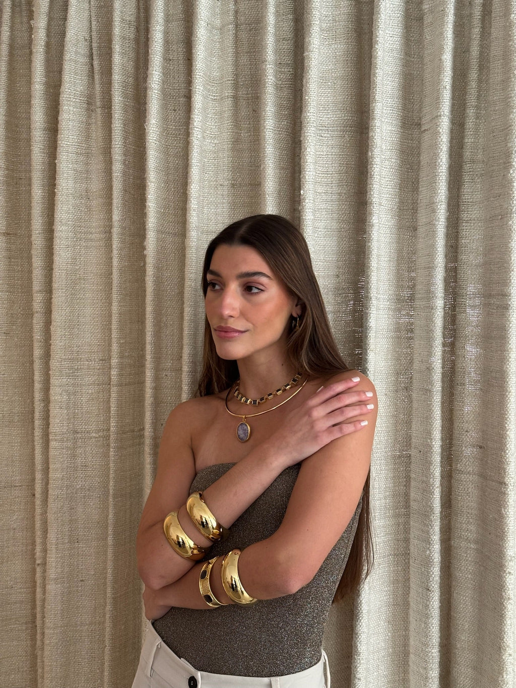 Chocker Amuleto Lila