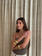 Chocker Amuleto Lila