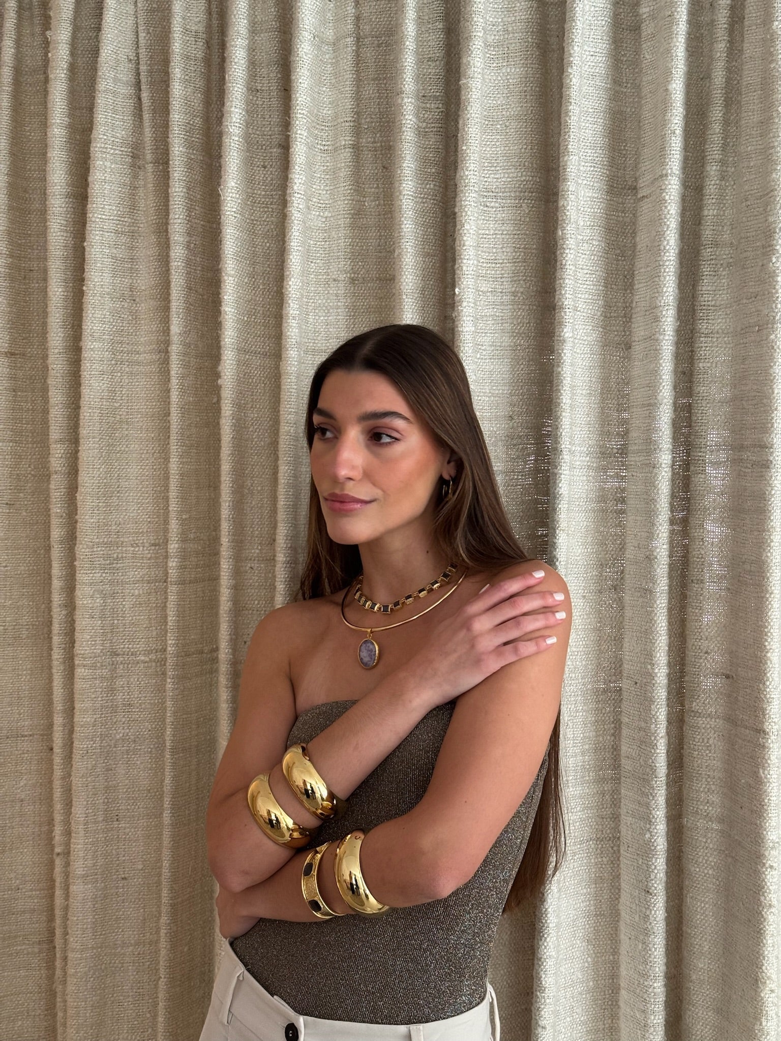 Chocker Amuleto Lila
