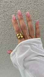 Bague Double Dome