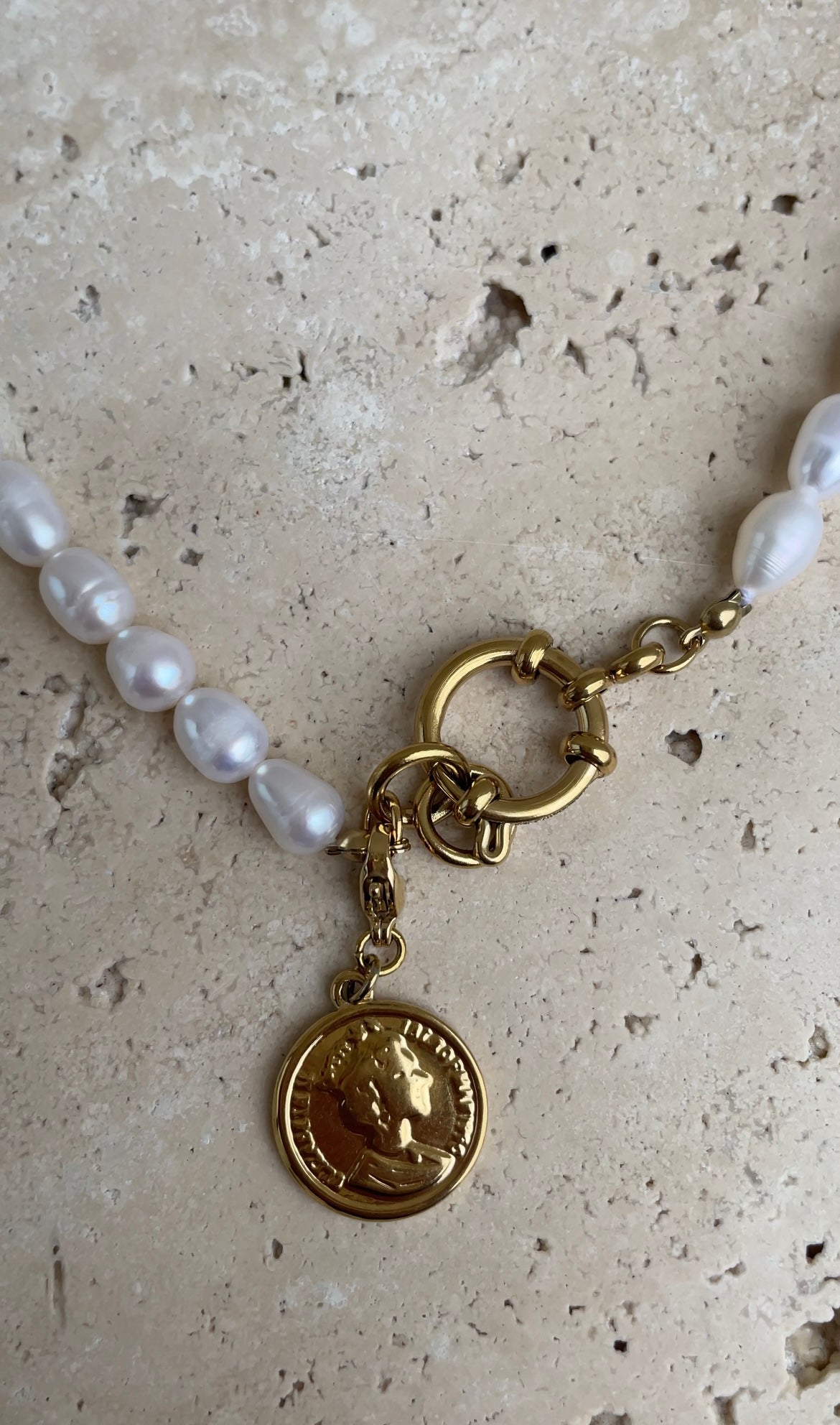 Collier Thin Pearl