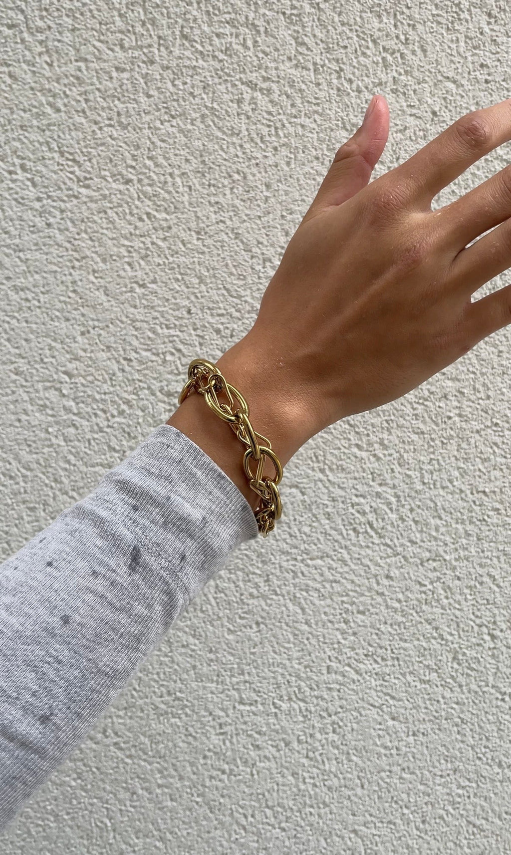 Huge couture bracelet
