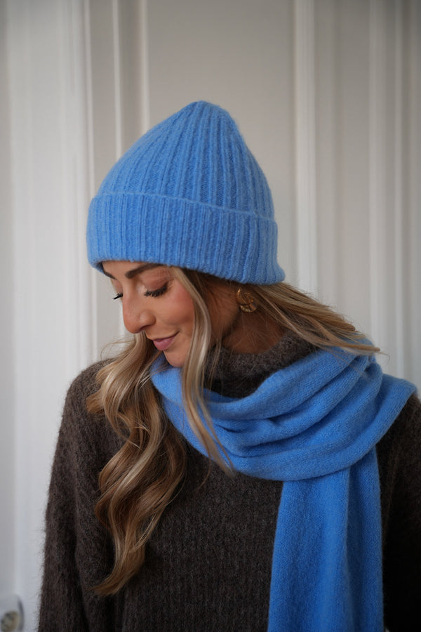 Bonnet Doux Isma - Bleu