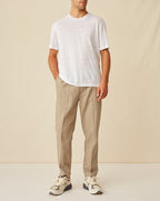 Harris Wilson - Tee Shirt Humbert 100% Lin - Blanc - Homme