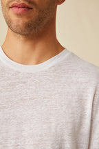 Harris Wilson - Tee Shirt Humbert 100% Lin - Blanc - Homme